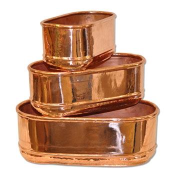 Copper Planters